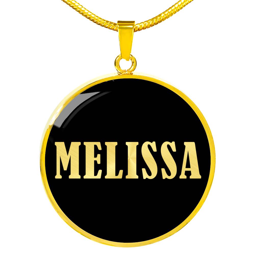Melissa v02 - 18k Gold Finished Luxury Necklace