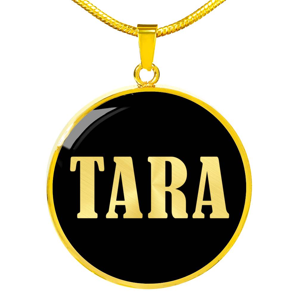 Tara v02 - 18k Gold Finished Luxury Necklace