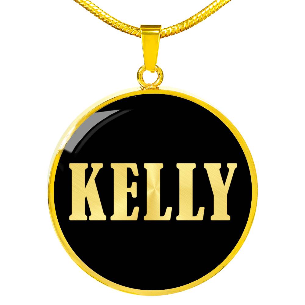 Kelly v02 - 18k Gold Finished Luxury Necklace