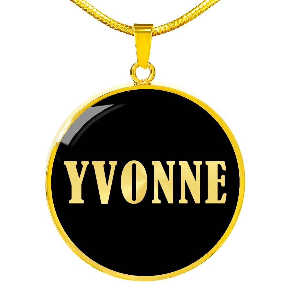 Yvonne v02 - 18k Gold Finished Luxury Necklace