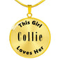 Collie - 18k Gold Finished Luxury Necklace