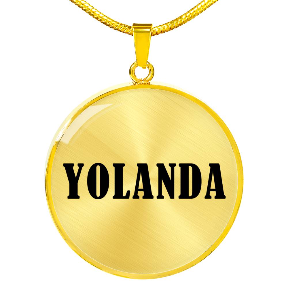 Yolanda v01 - 18k Gold Finished Luxury Necklace