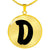 Initial D v1b - 18k Gold Finished Luxury Necklace