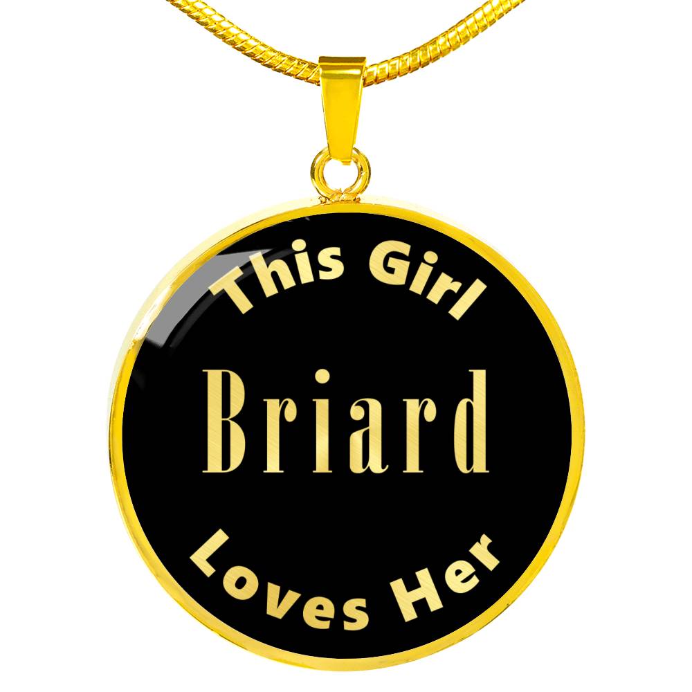 Briard v2 - 18k Gold Finished Luxury Necklace