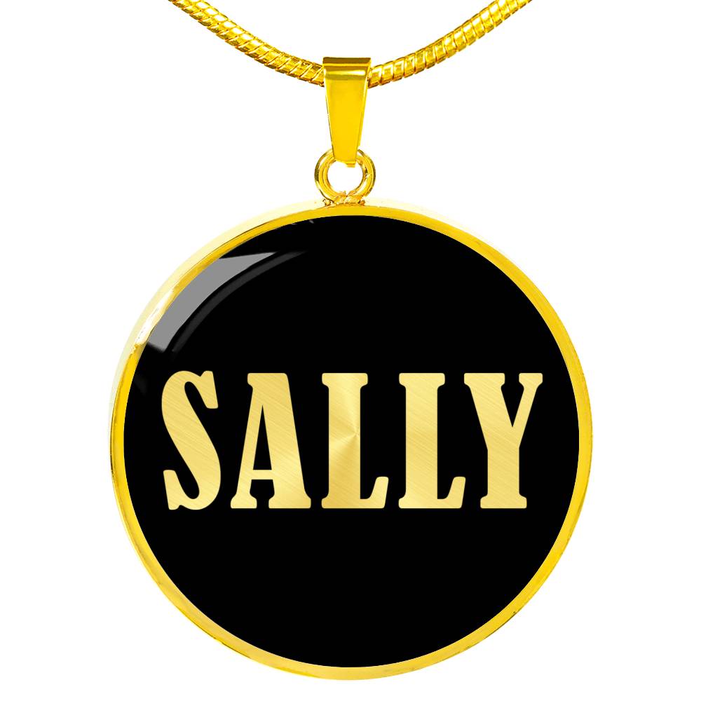 Sally v02 - 18k Gold Finished Luxury Necklace