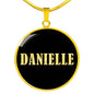 Danielle v02 - 18k Gold Finished Luxury Necklace