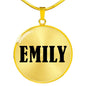 Emily v01 - 18k Gold Finished Luxury Necklace