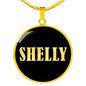 Shelly v02 - 18k Gold Finished Luxury Necklace