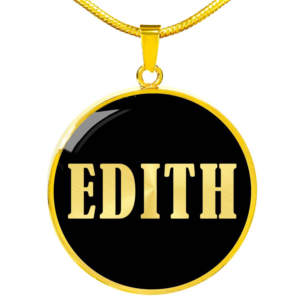 Edith v02 - 18k Gold Finished Luxury Necklace