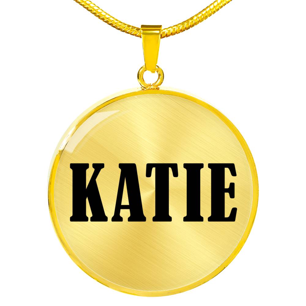 Katie v01 - 18k Gold Finished Luxury Necklace