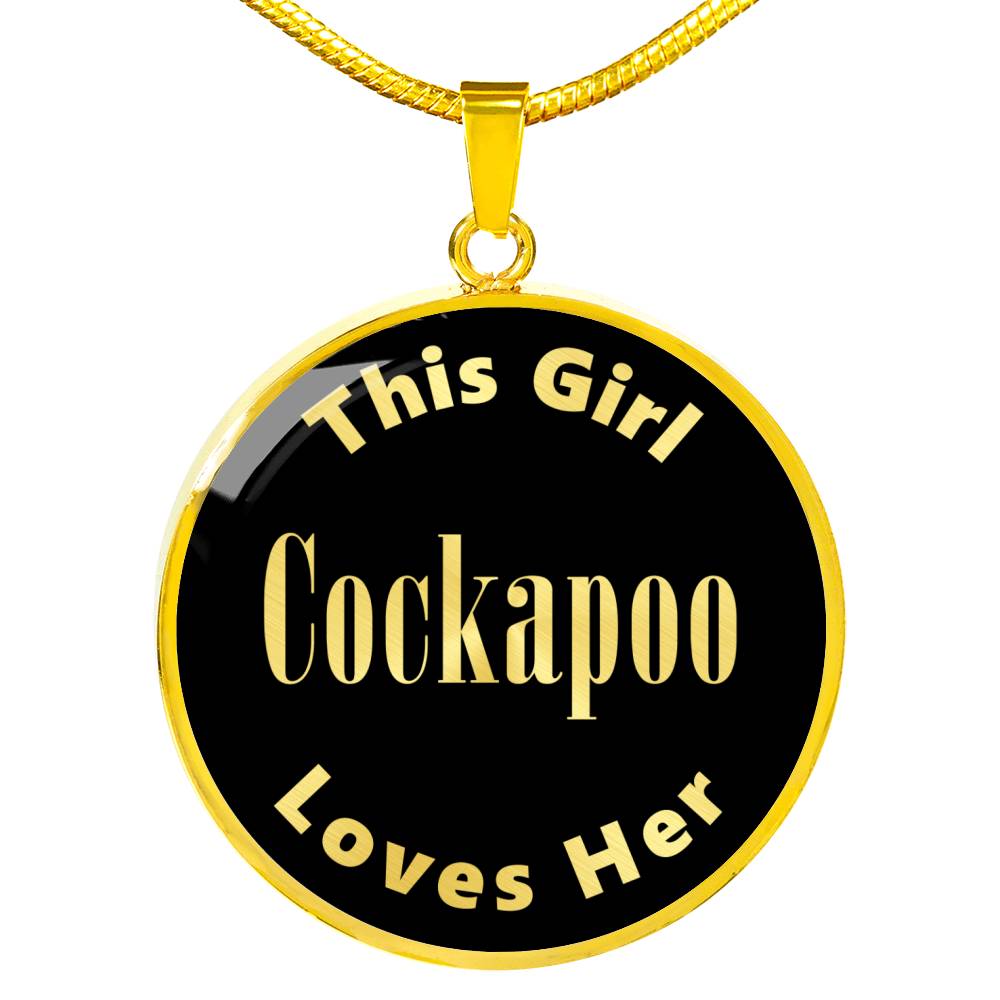Cockapoo v2 - 18k Gold Finished Luxury Necklace