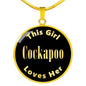 Cockapoo v2 - 18k Gold Finished Luxury Necklace