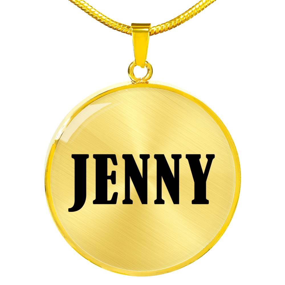 Jenny v01 - 18k Gold Finished Luxury Necklace