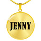 Jenny v01 - 18k Gold Finished Luxury Necklace