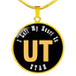 Heart In Utah - 18k Gold Finished Luxury Necklace
