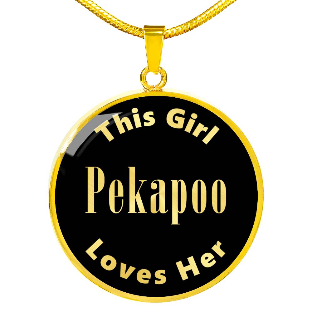Pekapoo v2 - 18k Gold Finished Luxury Necklace