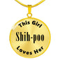 Shih-poo - 18k Gold Finished Luxury Necklace
