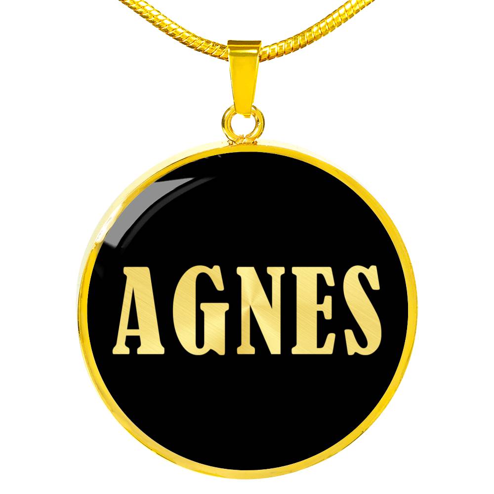 Agnes v02 - 18k Gold Finished Luxury Necklace