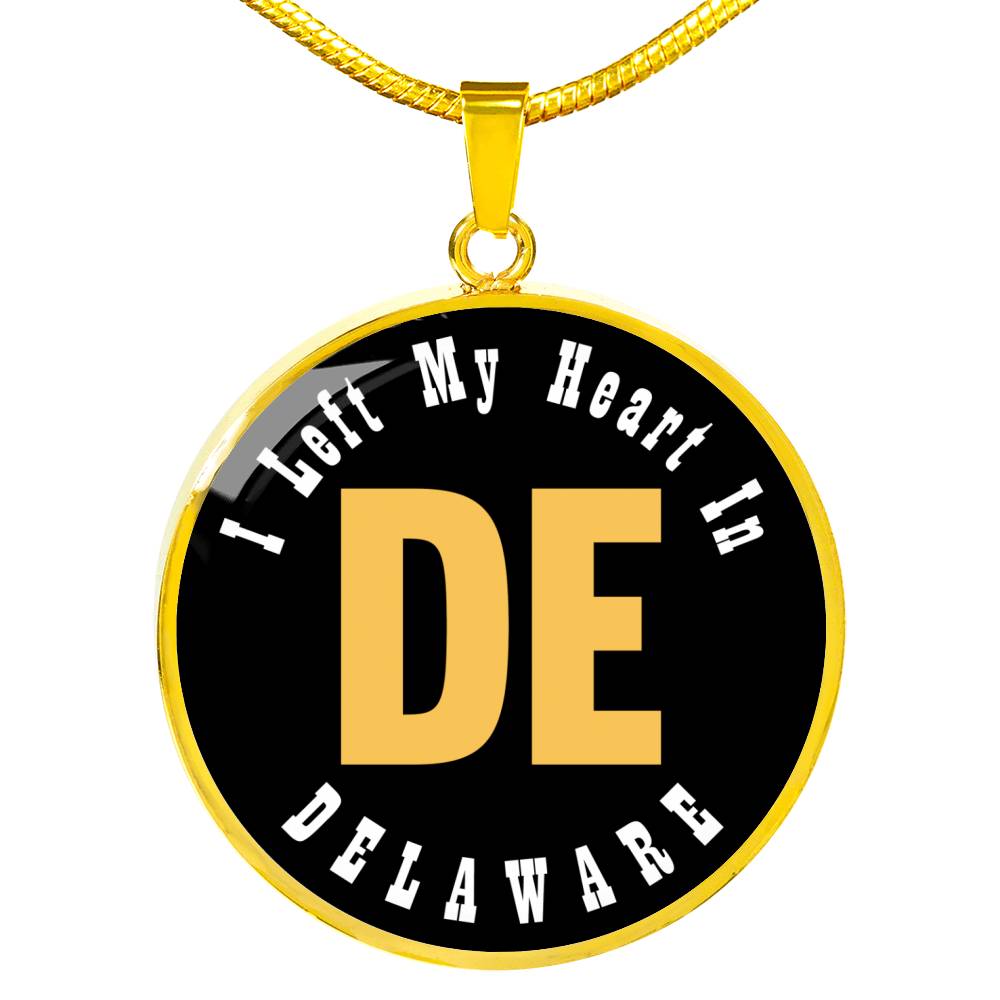 Heart In Delaware - 18k Gold Finished Luxury Necklace