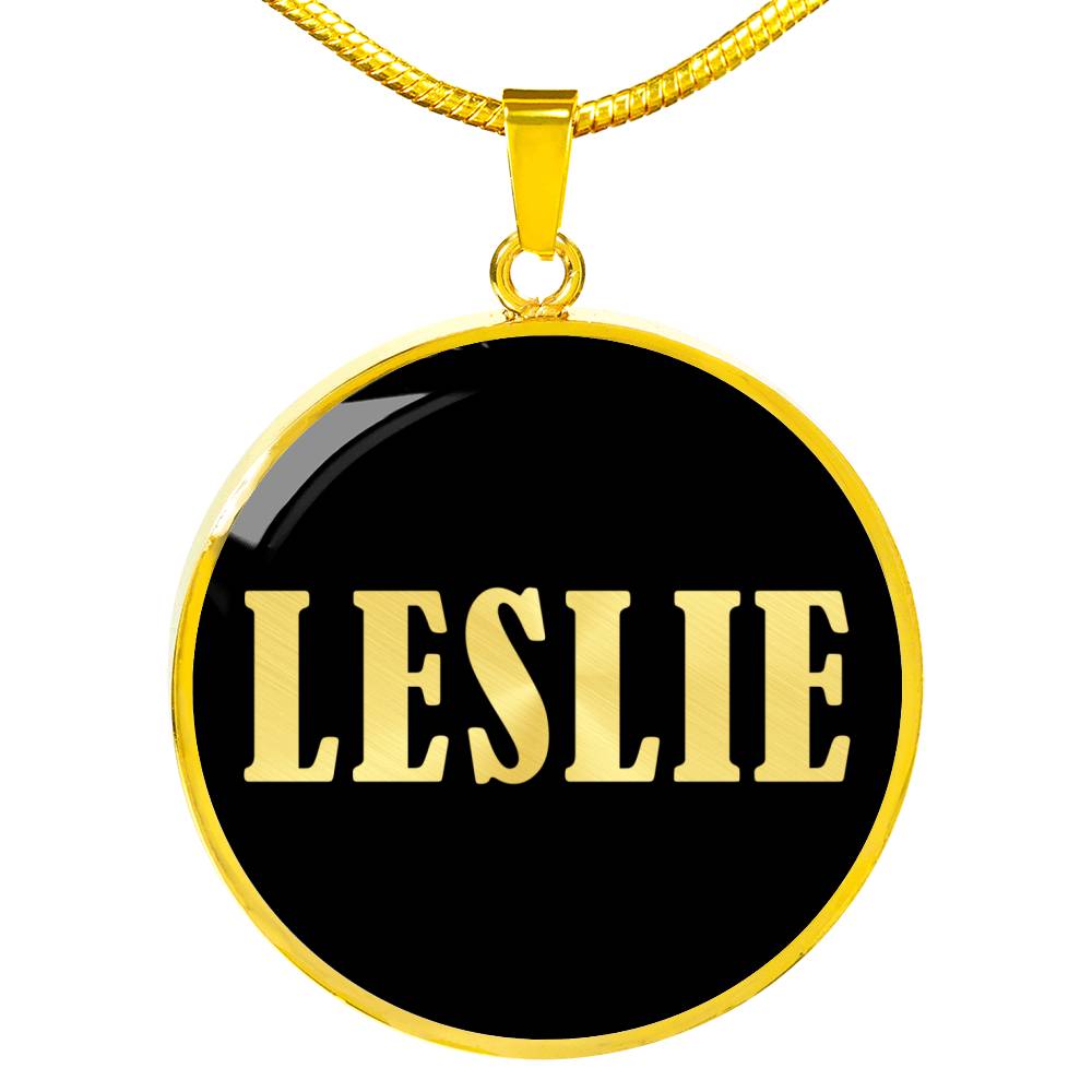 Leslie v02 - 18k Gold Finished Luxury Necklace