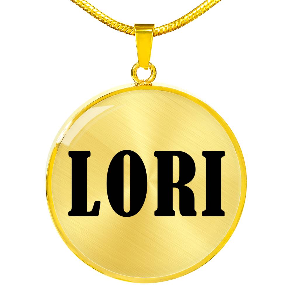 Lori v01 - 18k Gold Finished Luxury Necklace