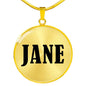 Jane v01 - 18k Gold Finished Luxury Necklace