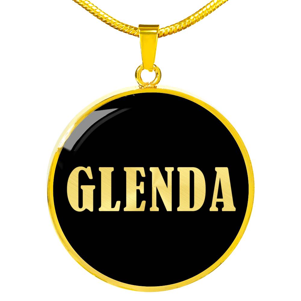 Glenda v02 - 18k Gold Finished Luxury Necklace