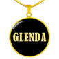 Glenda v02 - 18k Gold Finished Luxury Necklace