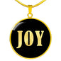 Joy v02 - 18k Gold Finished Luxury Necklace