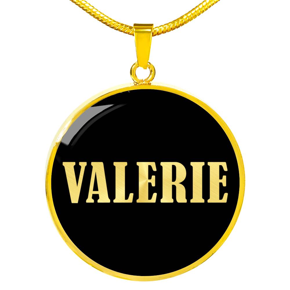 Valerie v02 - 18k Gold Finished Luxury Necklace