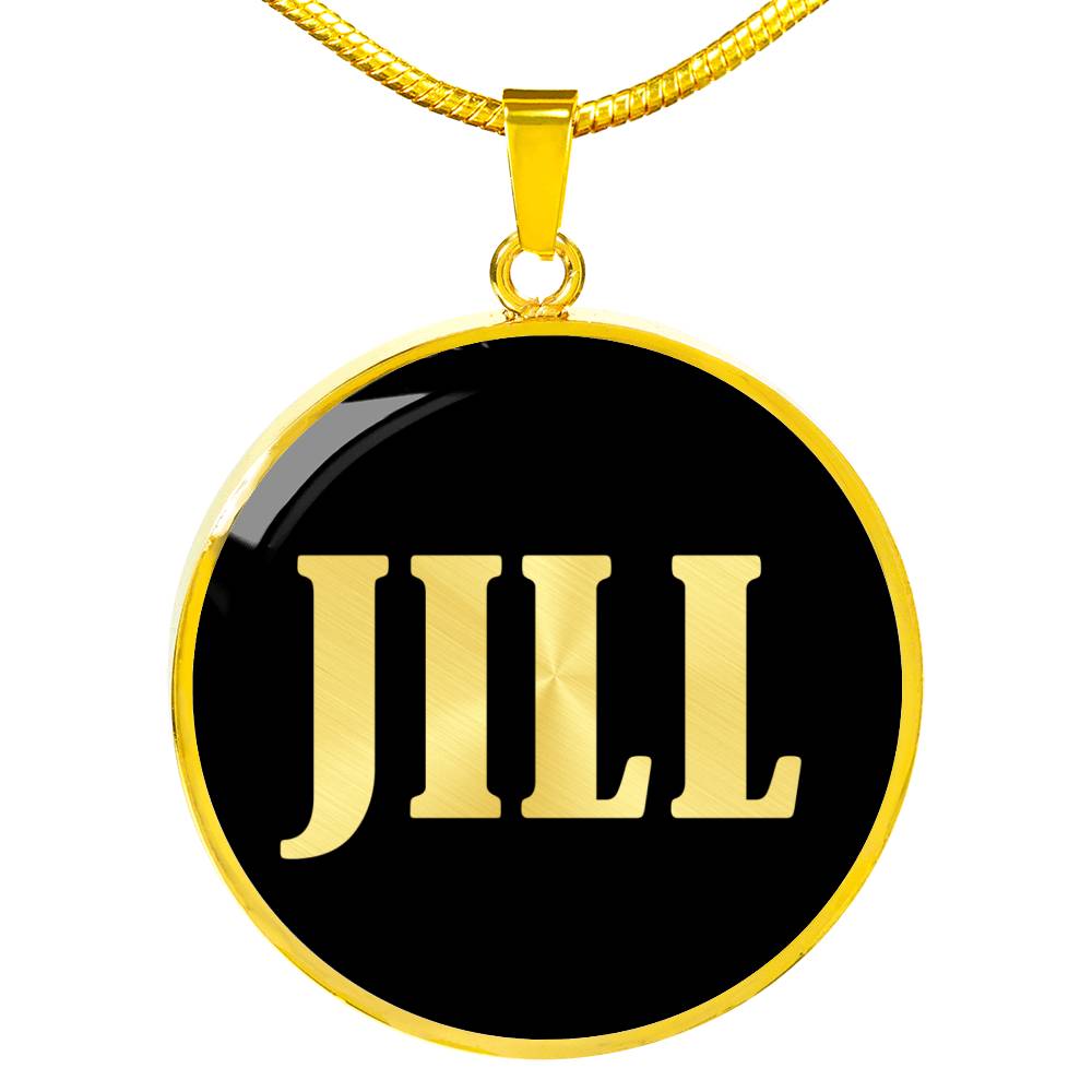Jill v02 - 18k Gold Finished Luxury Necklace