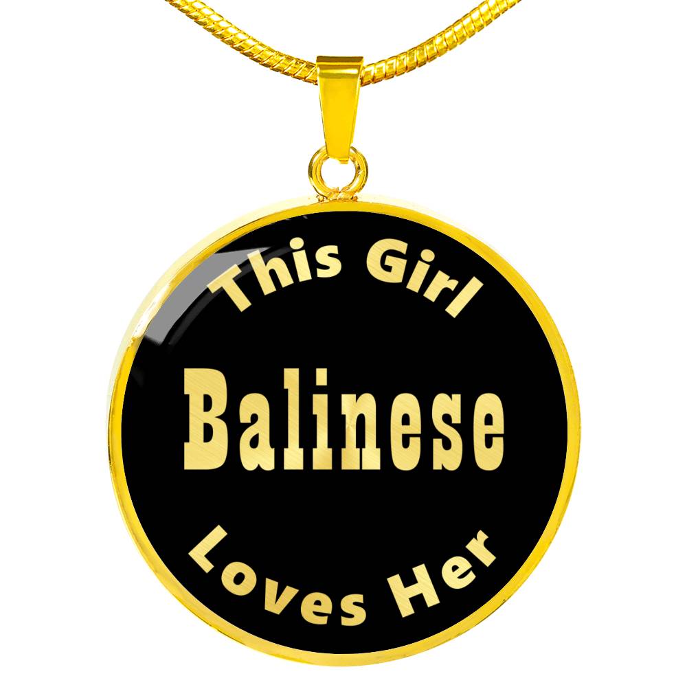 Balinese v2 - 18k Gold Finished Luxury Necklace