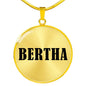 Bertha v01 - 18k Gold Finished Luxury Necklace
