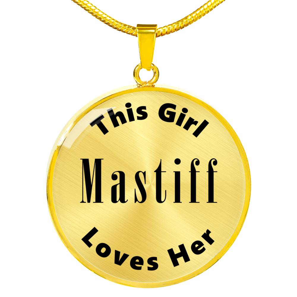 Mastiff v2 - 18k Gold Finished Luxury Necklace