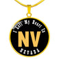 Heart In Nevada - 18k Gold Finished Luxury Necklace
