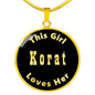 Korat v2 - 18k Gold Finished Luxury Necklace