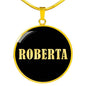 Roberta v02 - 18k Gold Finished Luxury Necklace