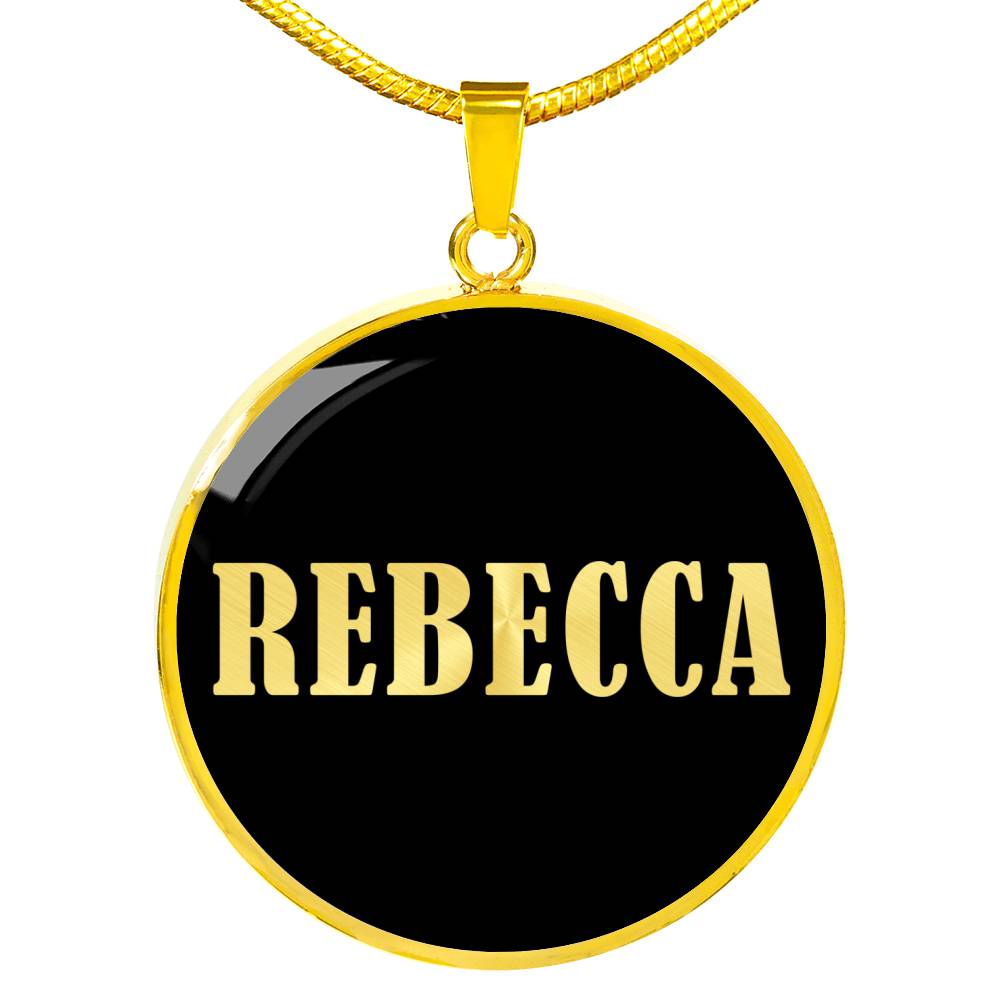 Rebecca v02 - 18k Gold Finished Luxury Necklace