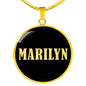 Marilyn v02 - 18k Gold Finished Luxury Necklace