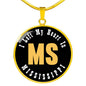 Heart In Mississippi - 18k Gold Finished Luxury Necklace