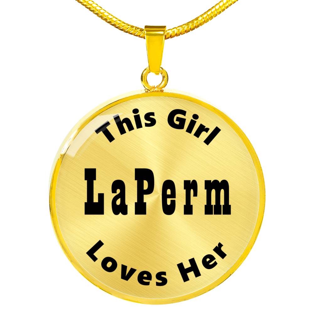LaPerm - 18k Gold Finished Luxury Necklace