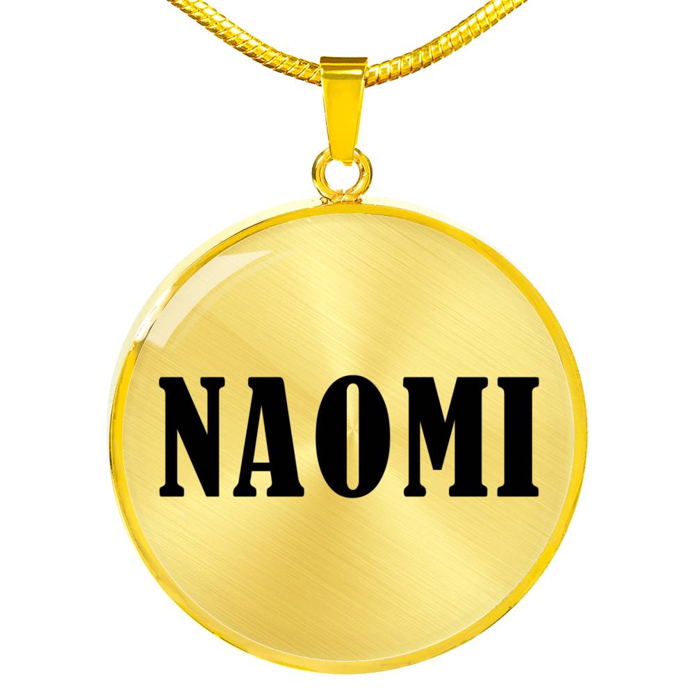 Naomi v01 - 18k Gold Finished Luxury Necklace