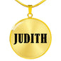Judith v01 - 18k Gold Finished Luxury Necklace
