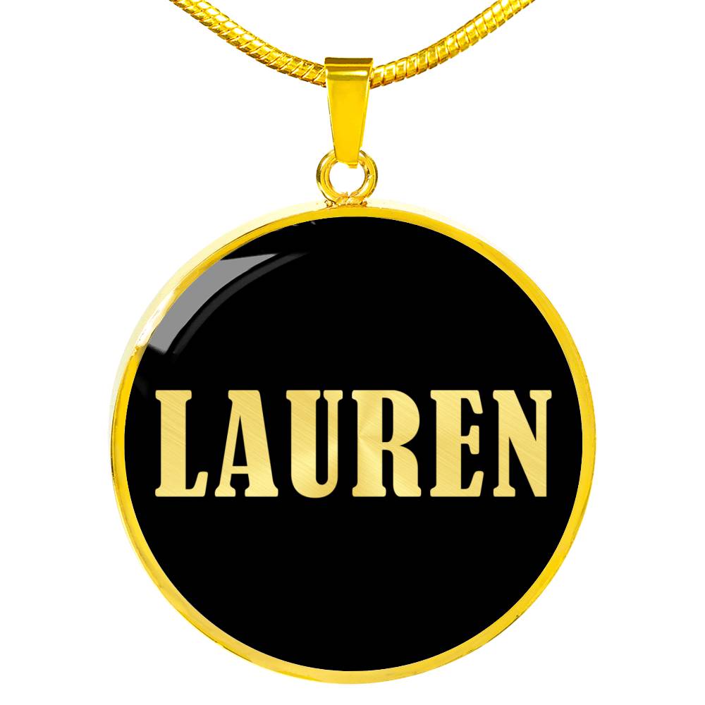 Lauren v02 - 18k Gold Finished Luxury Necklace