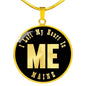 Heart In Maine v02 - 18k Gold Finished Luxury Necklace
