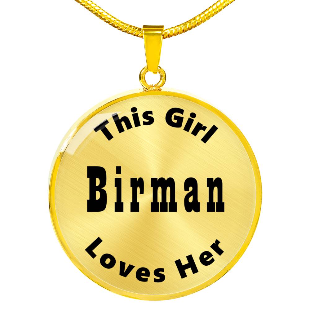 Birman - 18k Gold Finished Luxury Necklace