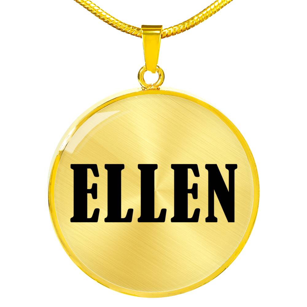 Ellen v01 - 18k Gold Finished Luxury Necklace