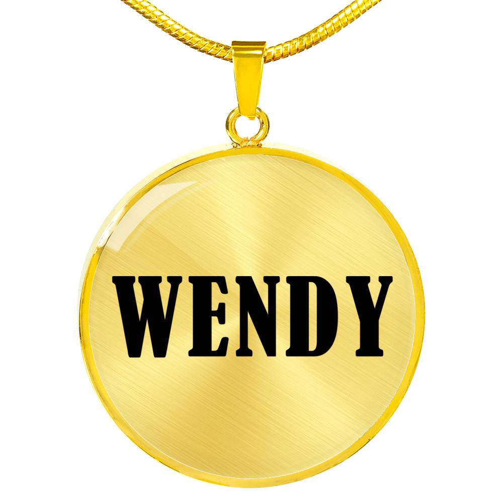 Wendy v01 - 18k Gold Finished Luxury Necklace