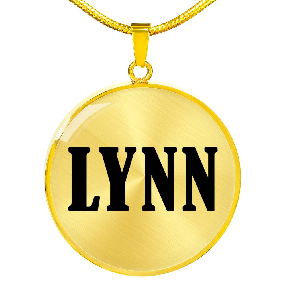 Lynn v01 - 18k Gold Finished Luxury Necklace