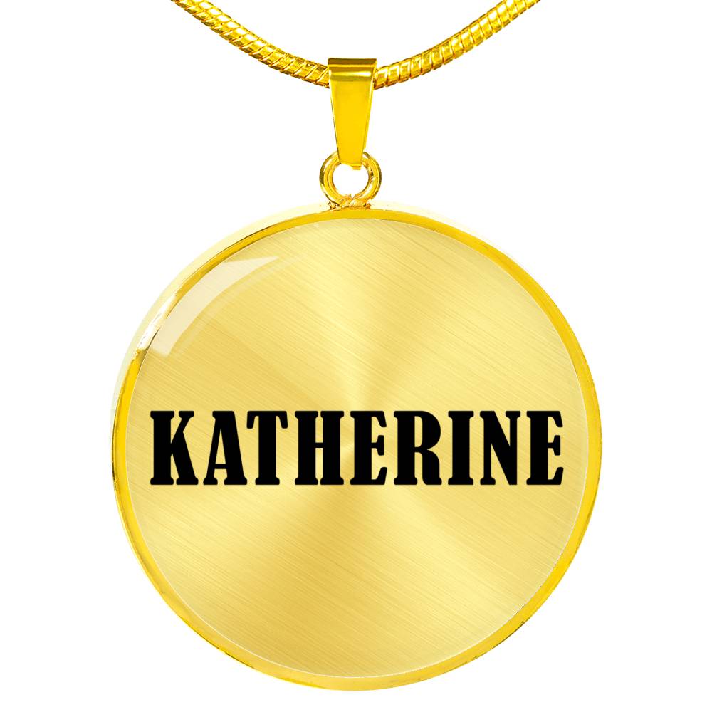 Katherine v01 - 18k Gold Finished Luxury Necklace